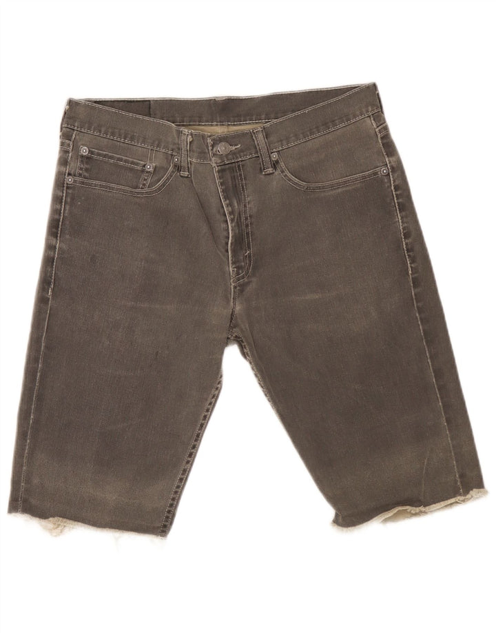 Levi's denimshorts til mænd W34 Large Grå Bomuld