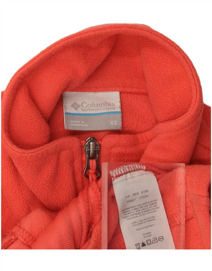 Columbia Dame Fleecejakke UK 6 XS Pink Polyester