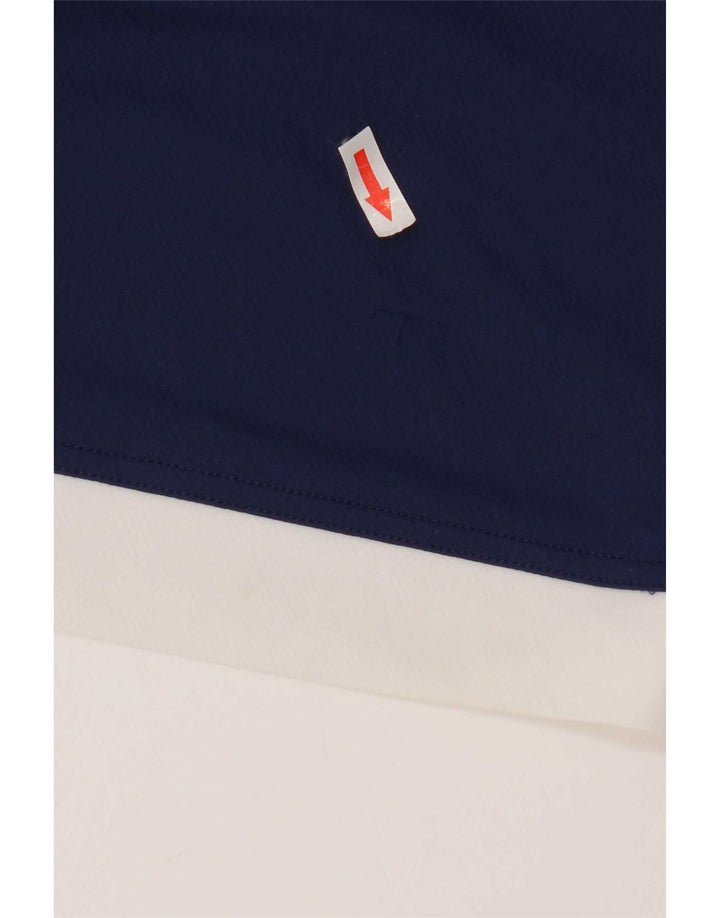 Adidas Herre Climalite T-shirt Top Lille marineblå polyester