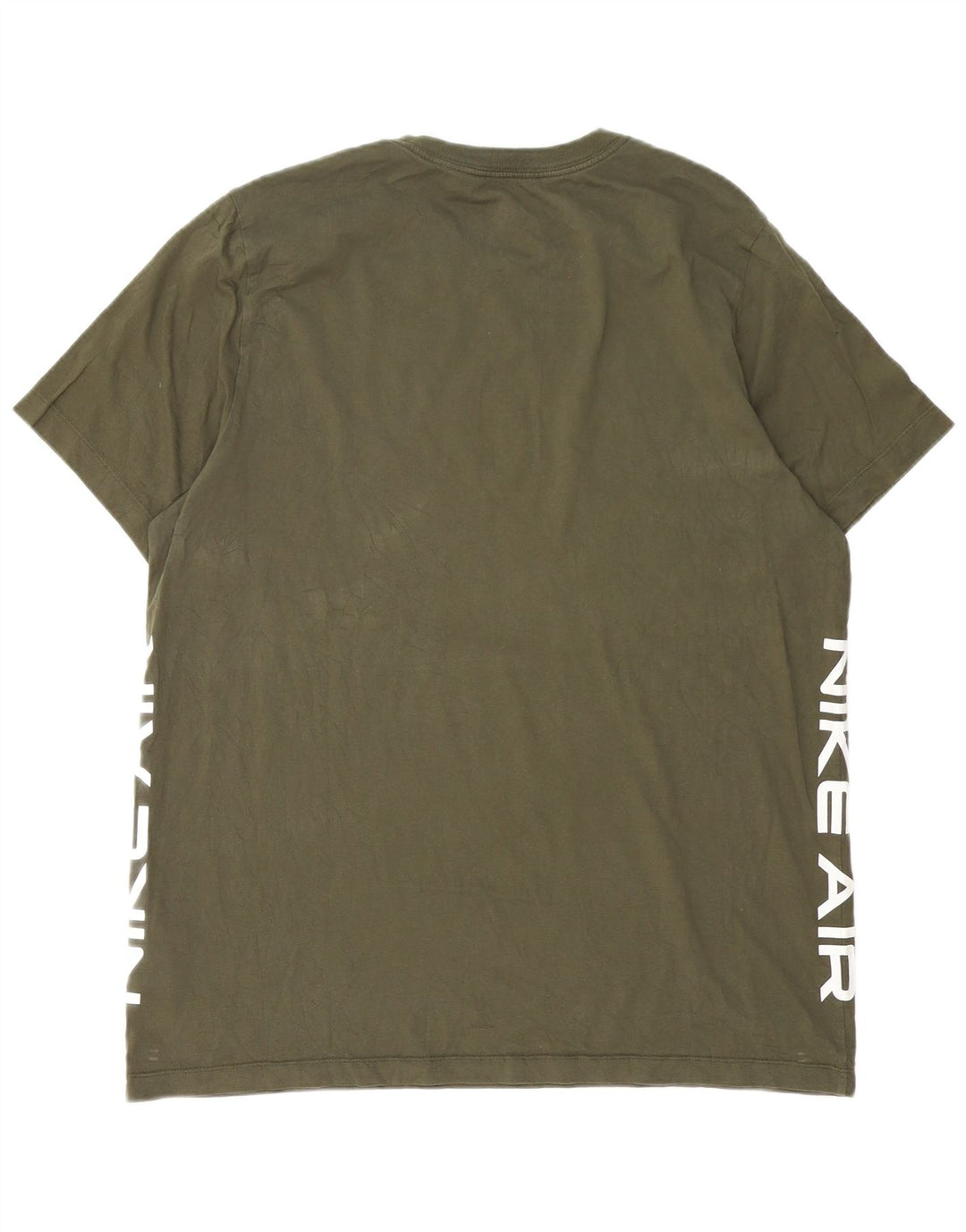 Nike grafisk T-shirt top til mænd XL Grøn bomuld