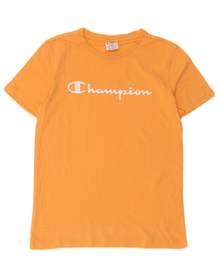 Champion Herre Grafisk T-Shirt Top Lille Orange