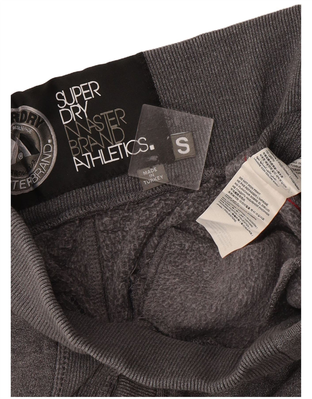 Superdry Joggers til mænd Træningsdragt Bukser Joggers Små grå bomuld