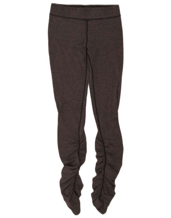 Under Armour Womens Cold Gear Leggings UK 6 XS  Grey Polyester