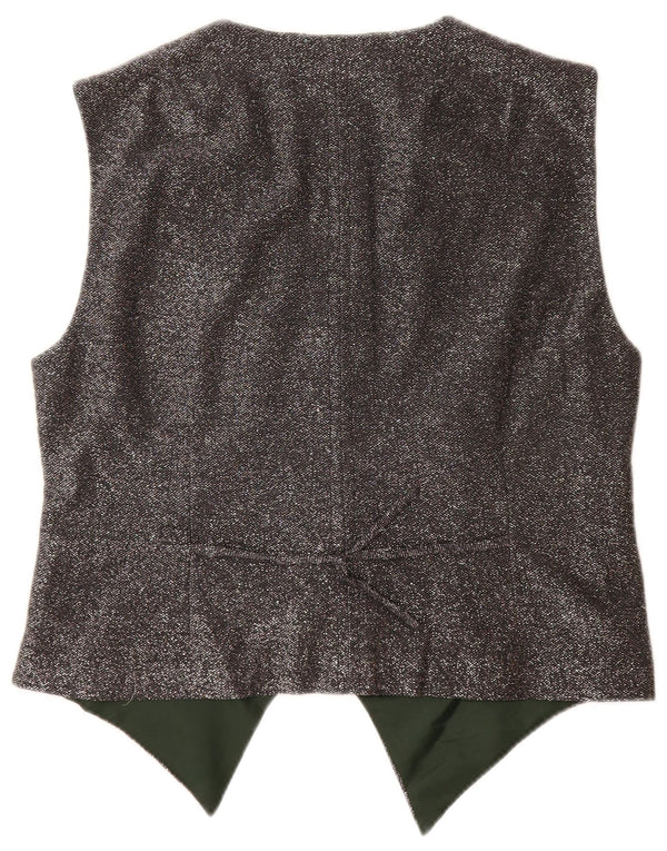 VINTAGE Damevest UK 12 Medium Grey Flecked