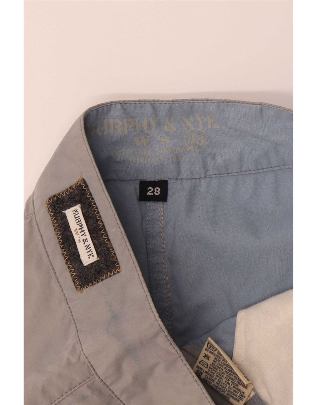 Murphy & Nye Dame Højtalje Cargo Nederdel W28 Medium Grey