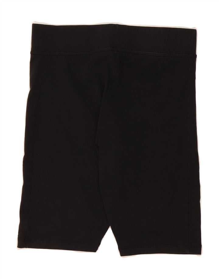 ADIDAS Womens Sport Shorts UK 12 Medium  Black Vintage Adidas and Second-Hand Adidas from Messina Hembry 
