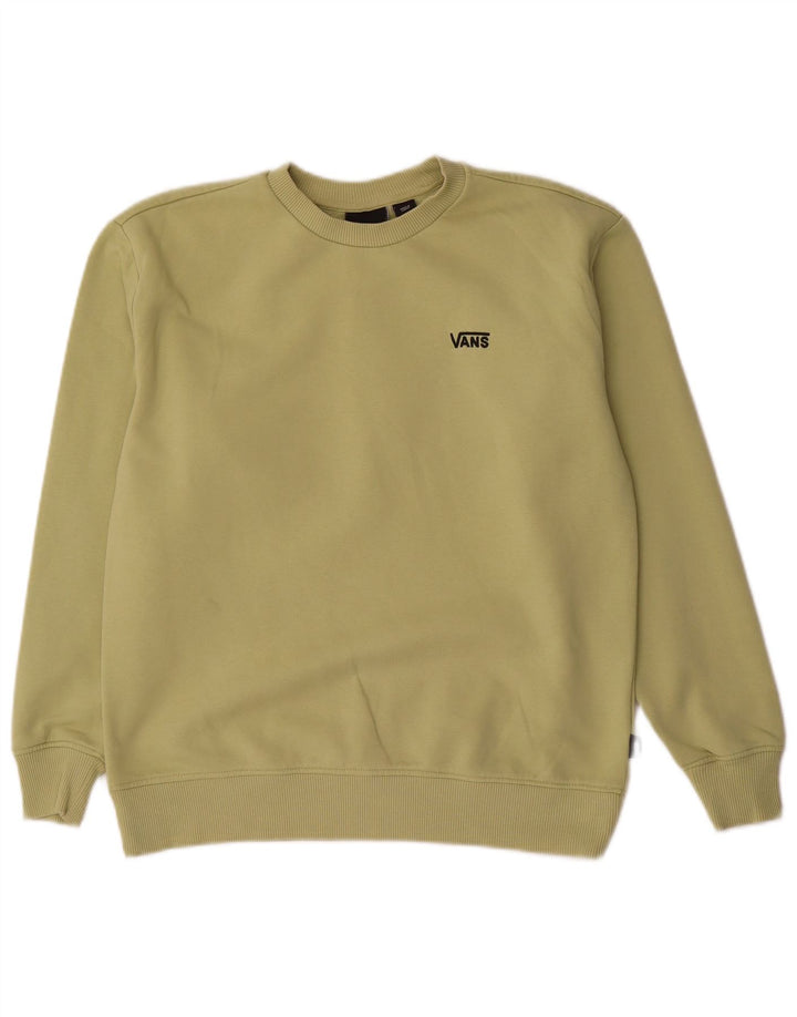 Vans Sweatshirt til mænd XS Grøn bomuld