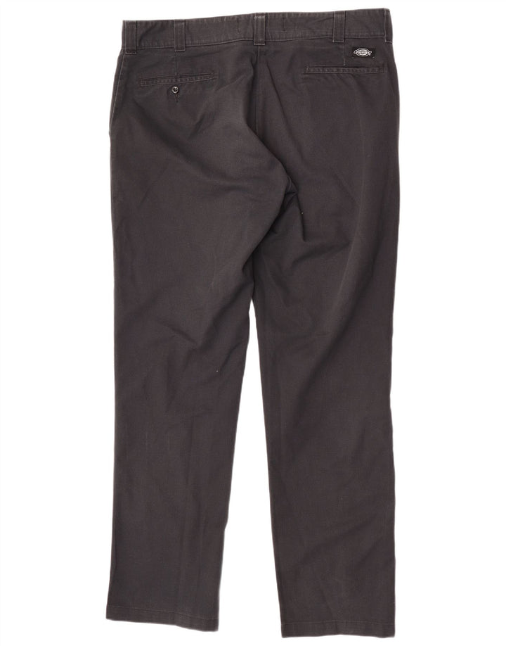 Dickies Straight Chino-bukser til mænd W36 L34 Sort polyester