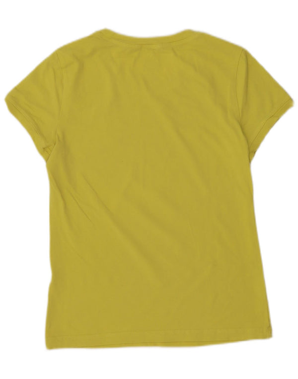 Adidas T-Shirt Top UK 12 Medium Gul