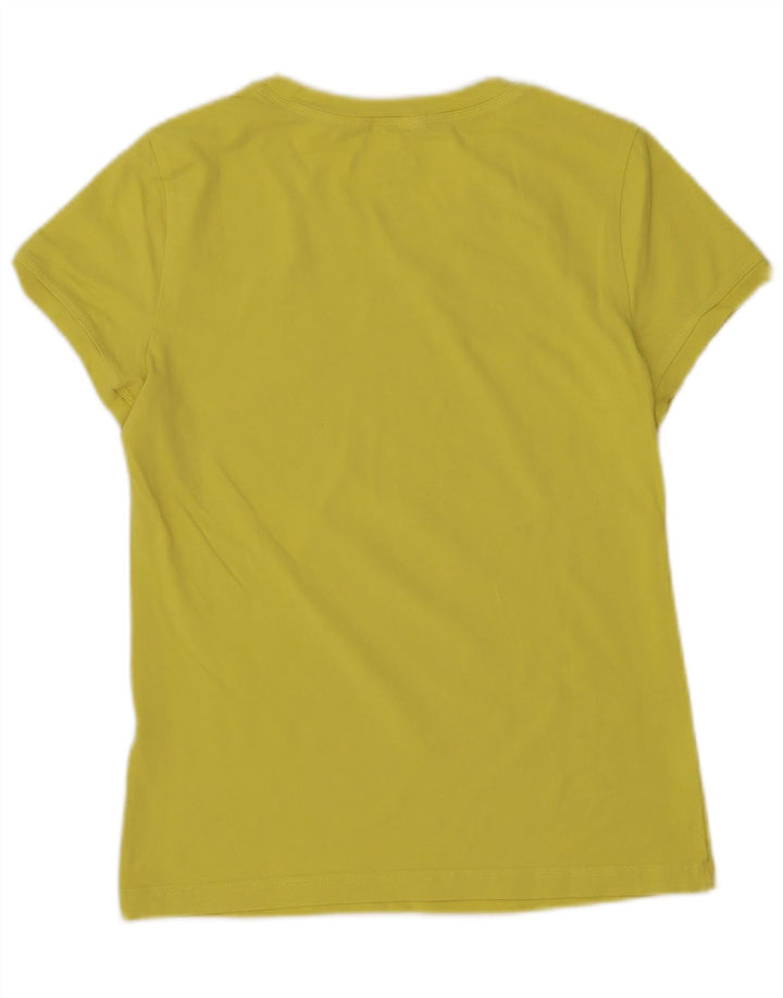 Adidas T-Shirt Top UK 12 Medium Gul