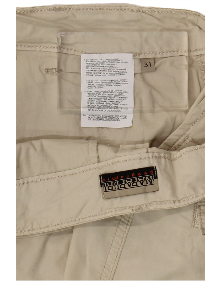 Napapijri Herre Cargo Shorts W31 Medium Beige Bomuld