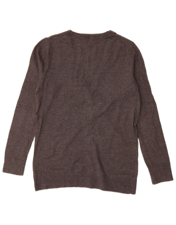 Gap Dame Cardigan Sweater UK 14 Medium Grey Bomuld