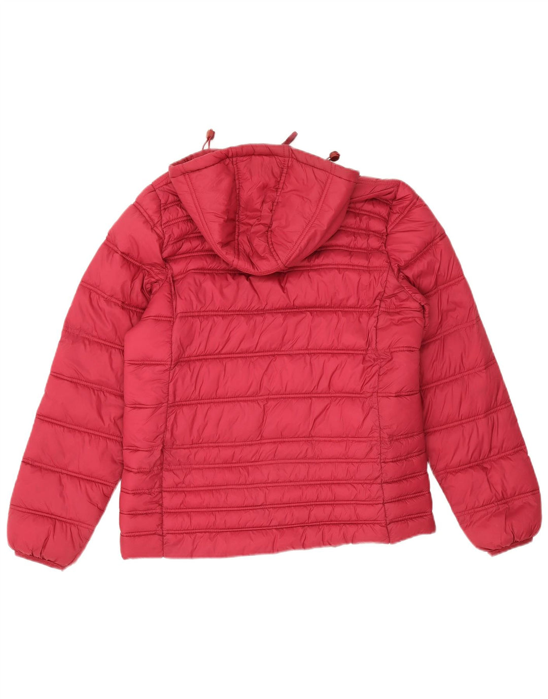 Crew Clothing Dame hættejakke UK 12 Medium Rød Polyamid