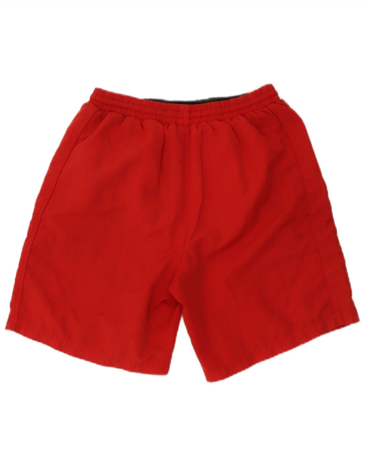 Umbro Herre grafiske sportsshorts Lille rød polyester