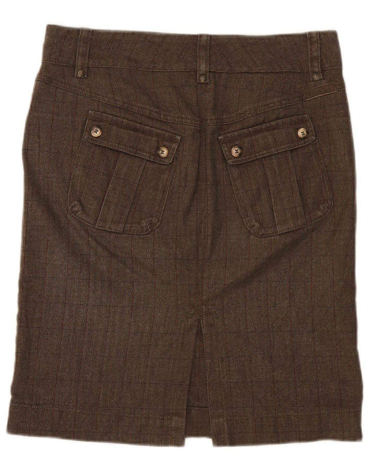 Marlboro Classics Dame Cargo Skirt EU 42 Large W32 Brown Sildeben