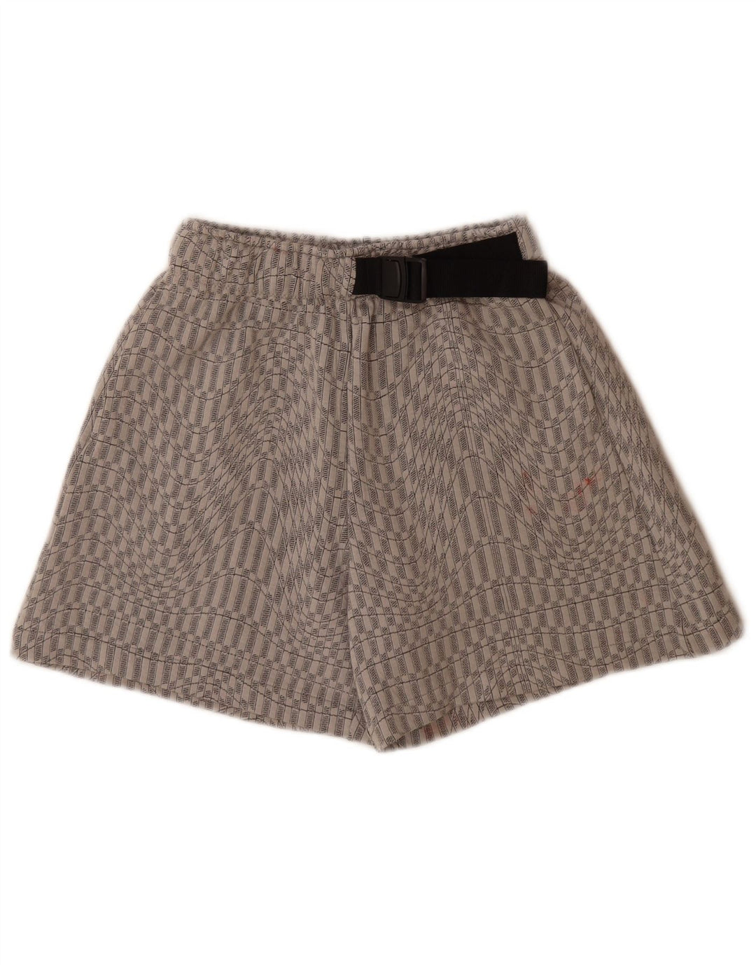 Nike sportsshorts til kvinder UK 6 XS Grå geometrisk polyester