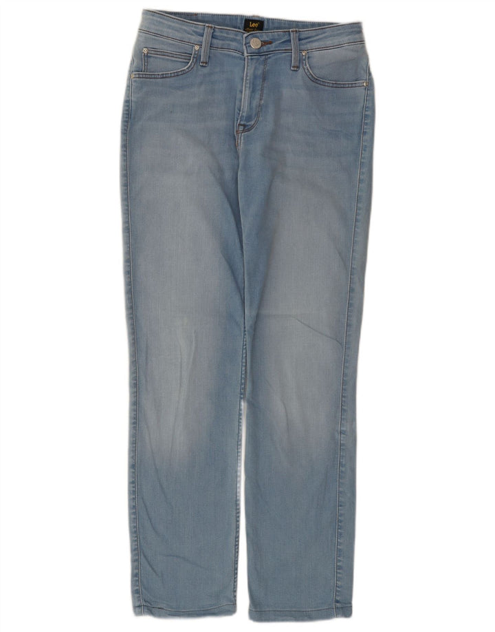 Lee Dame Marion Straight Jeans W29 L28 Blå Bomuld
