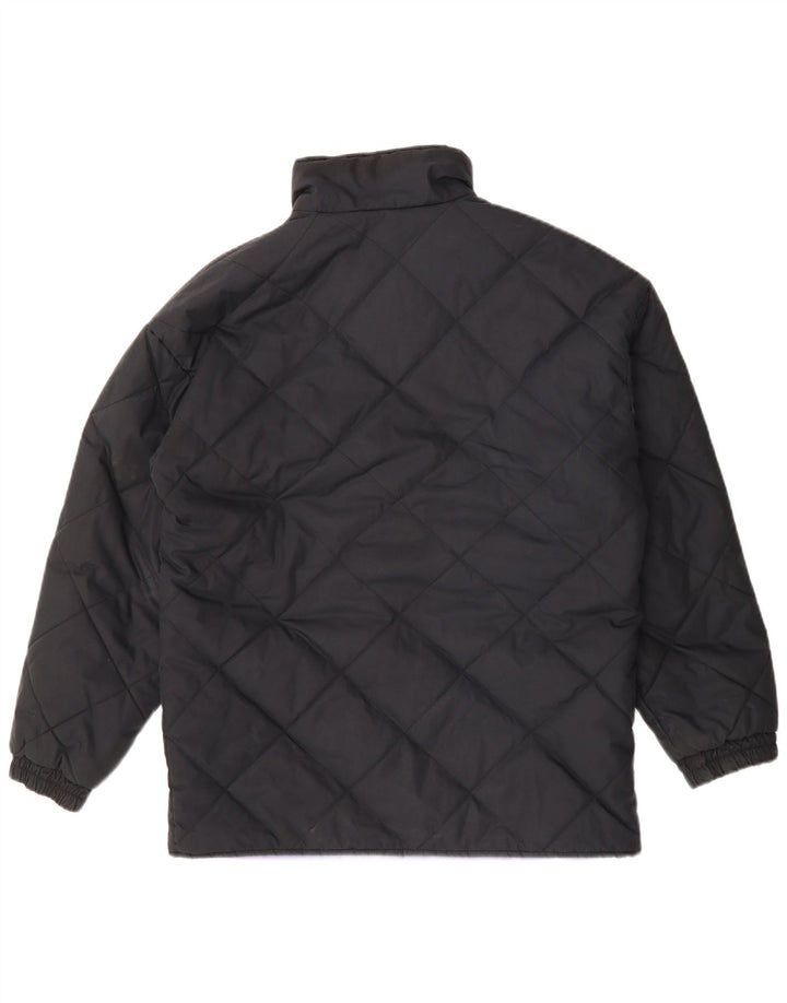 CIESSE PIUMINI Herre quiltet polstret jakke IT 46 Lille sort polyester