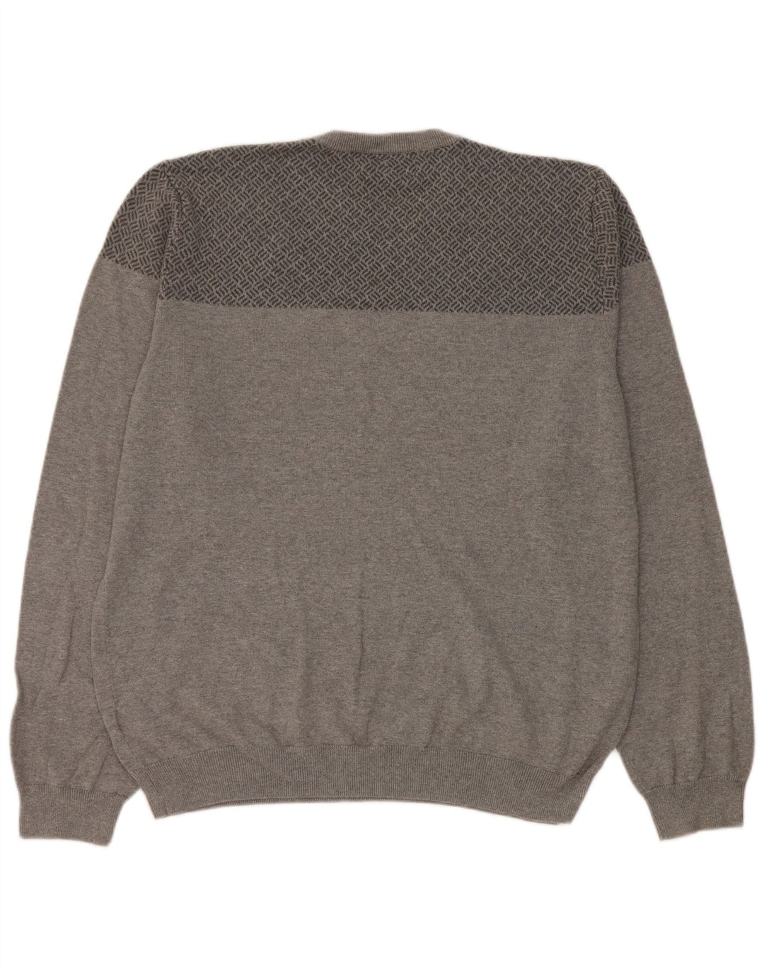 Marks & Spencer herre skræddersyet pasform med rund hals sweater XL grå