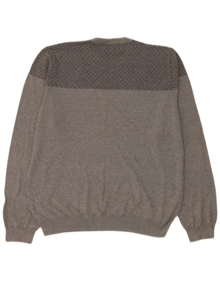 Marks & Spencer herre skræddersyet pasform med rund hals sweater XL grå