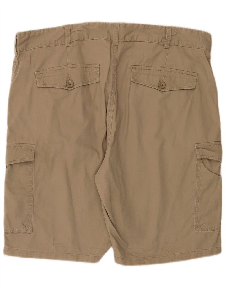 Mountain Warehouse Herre Cargo Shorts W38 XL Khaki Bomuld