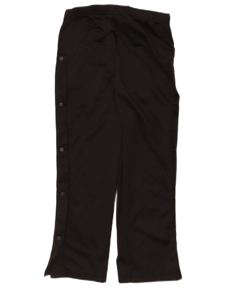 Kappa Graphic Tracksuit Bukser til kvinder UK 12 Medium Black Colourblock