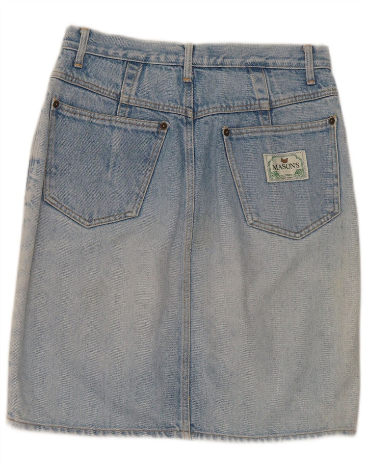 Mason's Dame Denim Nederdel W28 Medium Blue