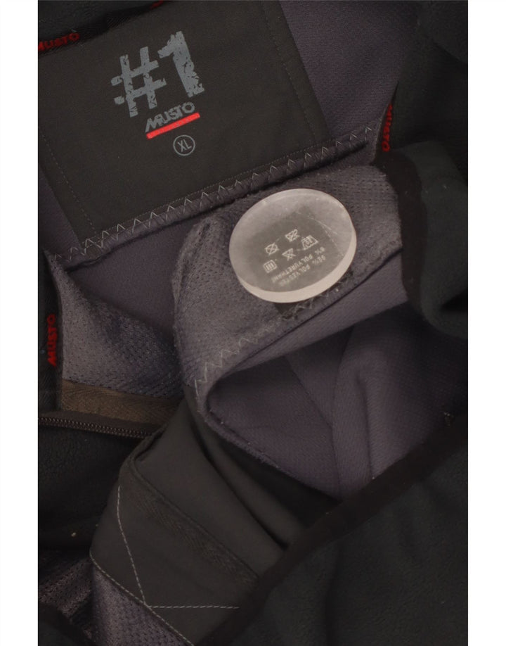 Musto Herre Fleecejakke UK 42 XL Sort Polyester