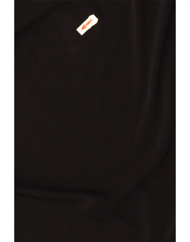 DKNY Womens Batwing Tunikakjole UK 16 Large Black Viscose