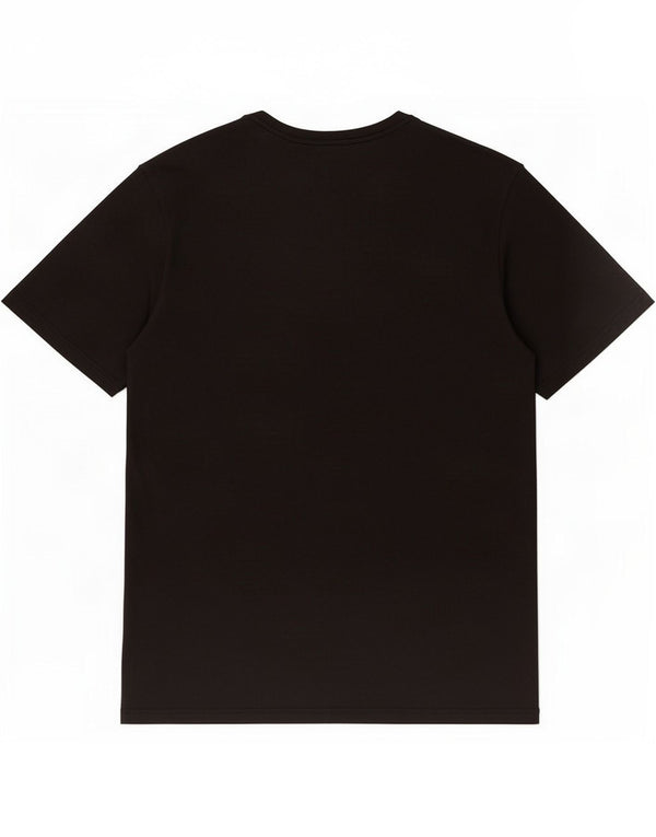 Champion Mens Graphic T-Shirt Top Large Black Cotton