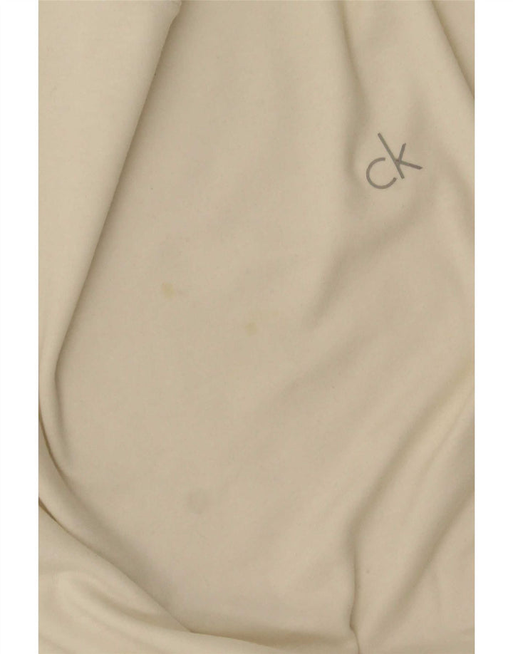Calvin Klein Jeans Herre Top Langærmet Medium White