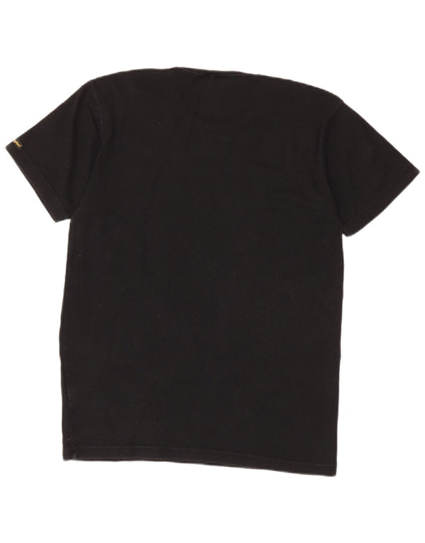 Wrangler Mens T-Shirt Top XL Black Cotton