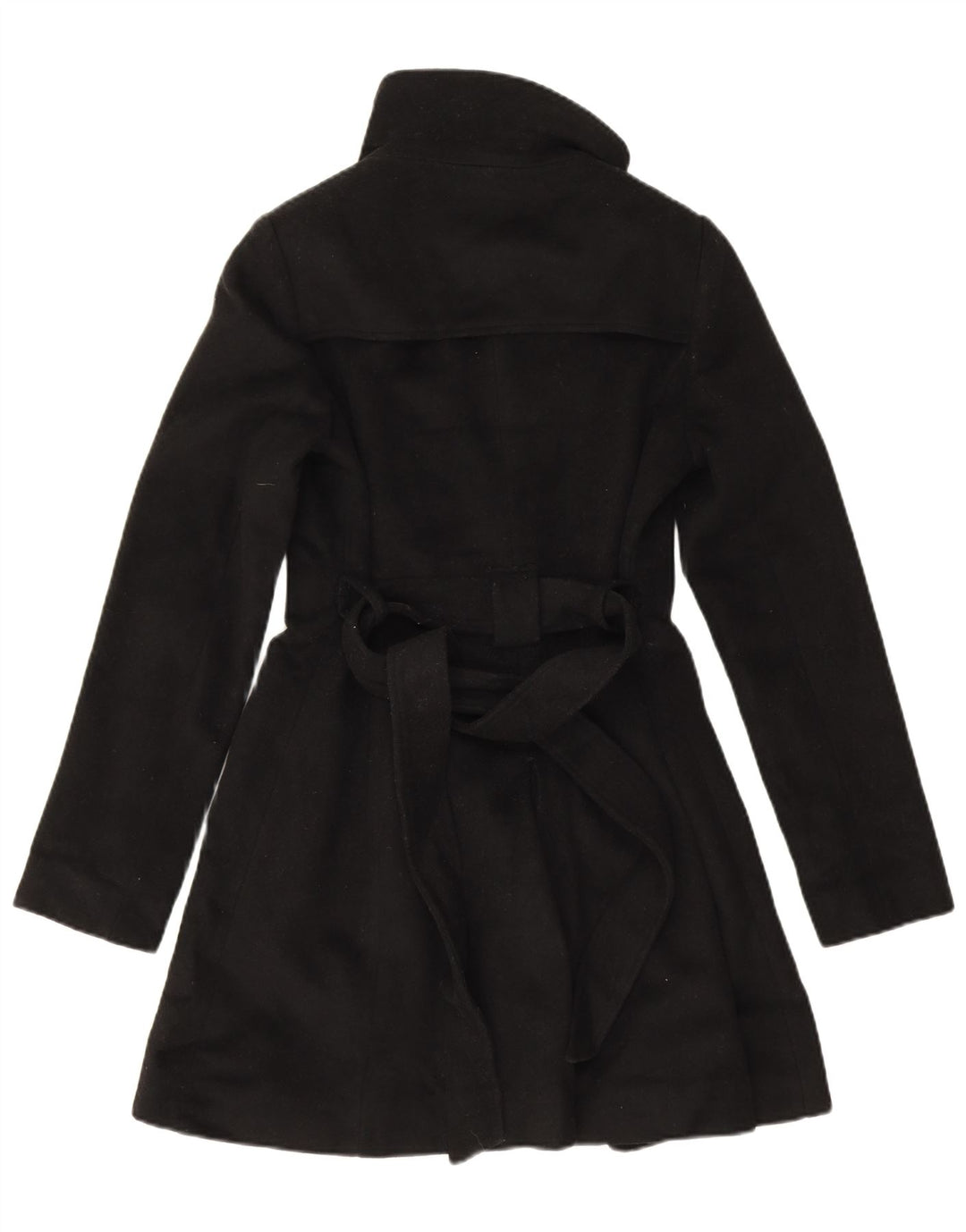 Dkny Dame Oversized Overfrakke US 2 XS Sort Uld