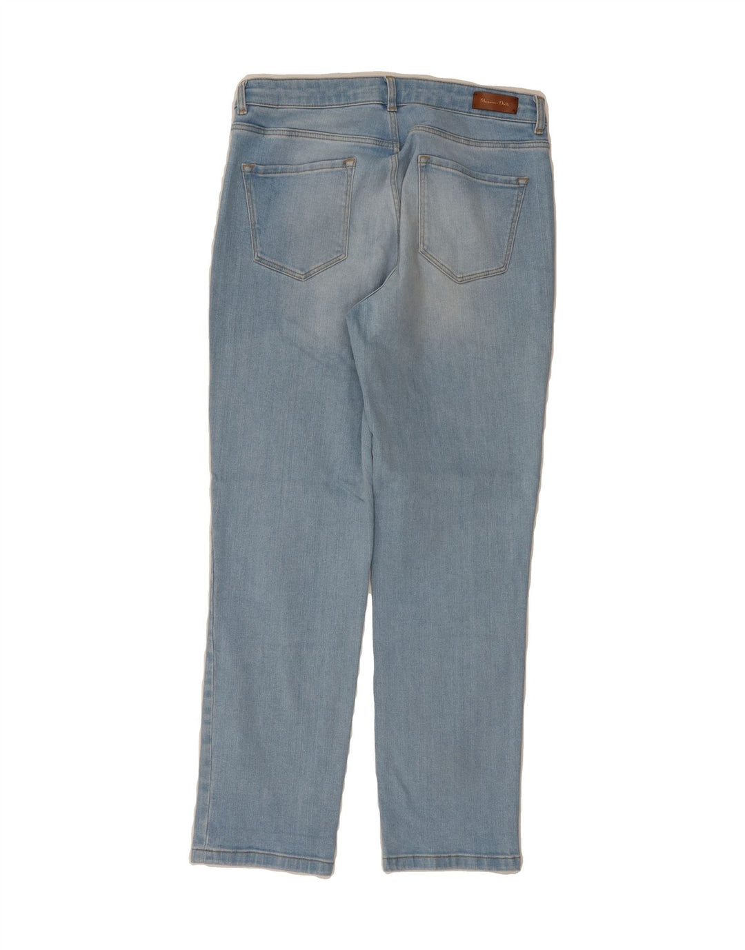 MASSIMO DUTTI Womens Straight Jeans EU 38 Small W28 L27 Blue Cotton Vintage Massimo Dutti and Second-Hand Massimo Dutti from Messina Hembry 