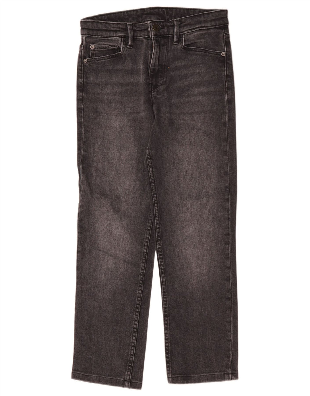 Massimo Dutti Dame Cropped Jeans EU 34 2XS W24 L22 Grå Bomuld