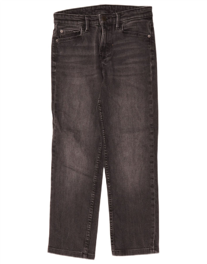 Massimo Dutti Dame Cropped Jeans EU 34 2XS W24 L22 Grå Bomuld