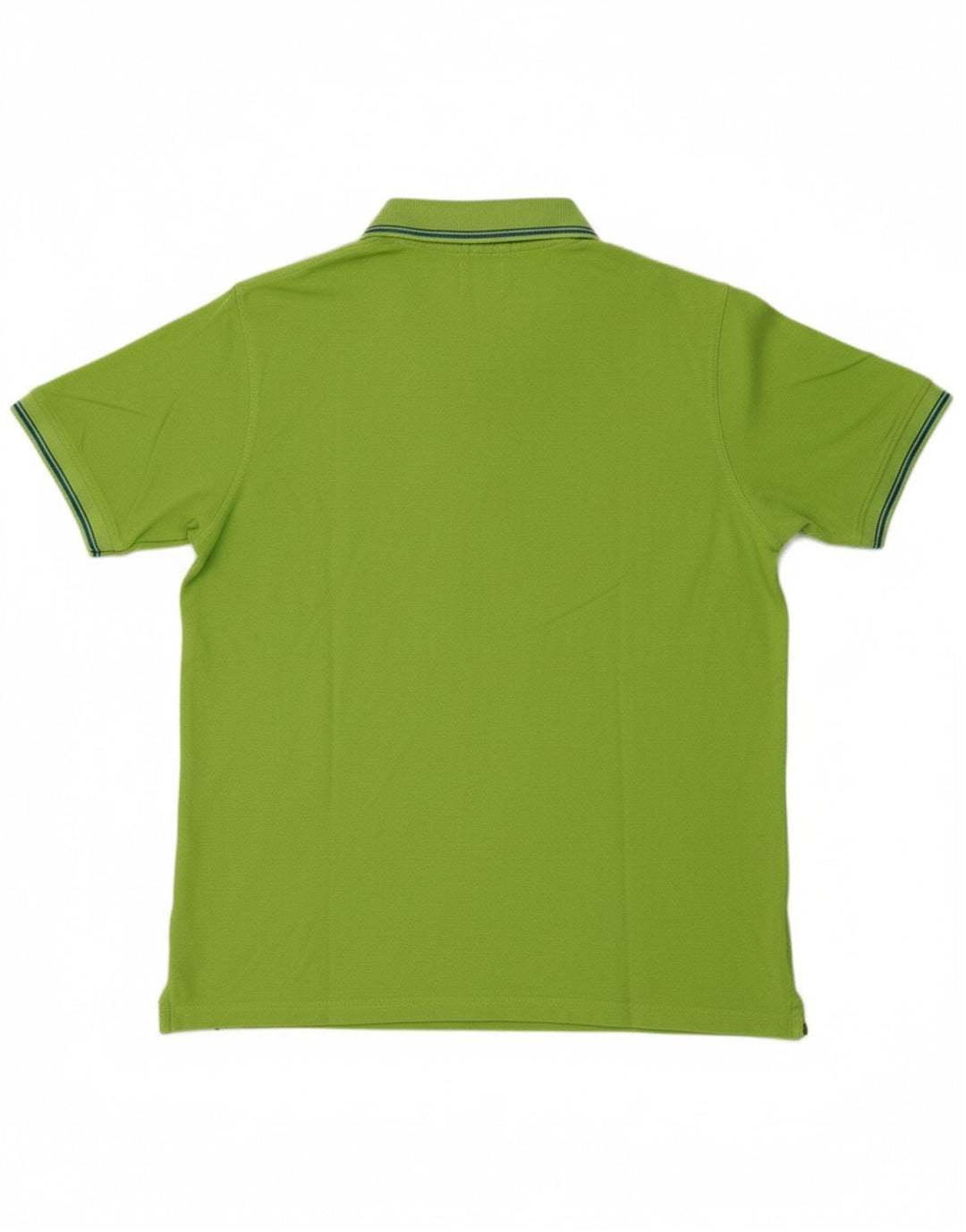 GURU Boys Polo Shirt 15-16 Years Large Green Cotton