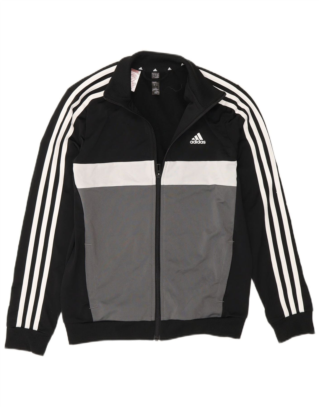 Adidas Træningsdragt Topjakke til drenge 11-12 år Sort Colourblock Polyester