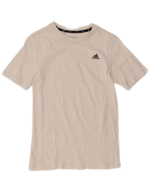 Adidas Boys T-Shirt Top 13-14 år Hvid