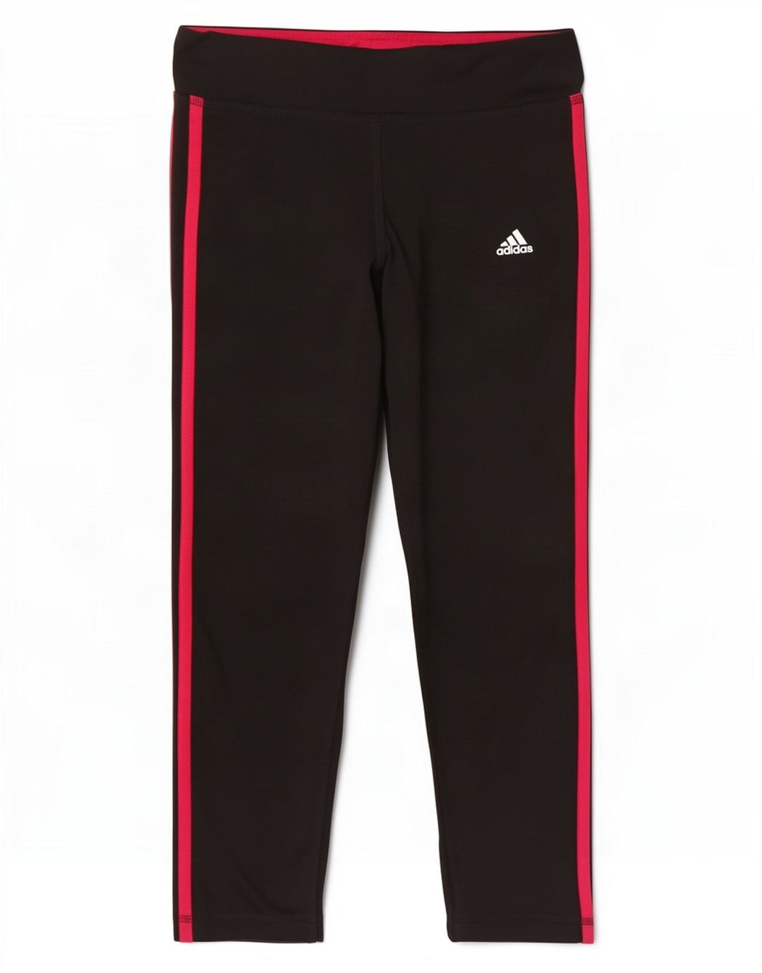 Adidas Womens Climalite Capri Leggings UK 8/10 Small Black Polyester