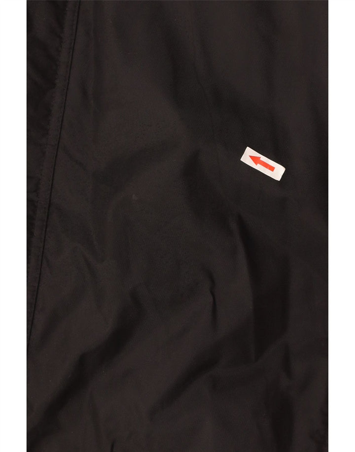 ADIDAS Windbreaker Coat til mænd UK 46/48 XL Sort Colourblock Polyamid