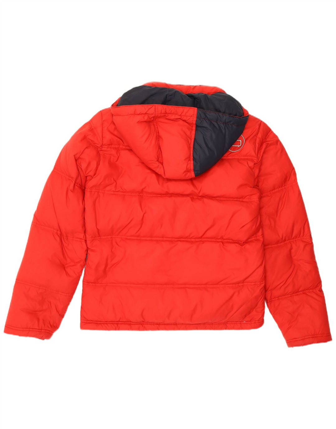 Woolrich Herre Penn-Rich hættepolstret jakke UK 38 Medium Rød Nylon