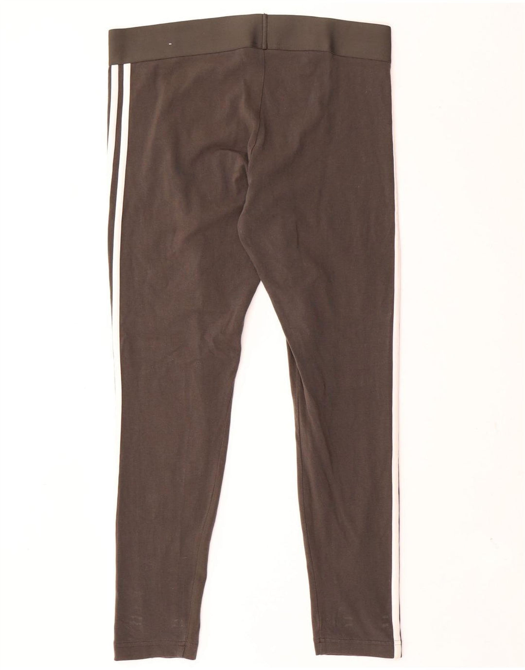 Adidas Dame Leggings UK 16/18 Stor Grå Bomuld