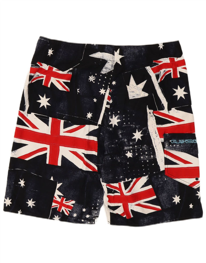 Quiksilver Herre grafiske svømmeshorts XL flerfarvet polyester