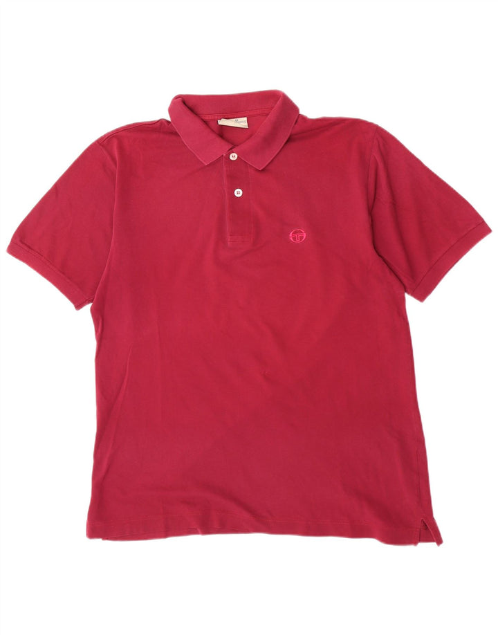 Sergio Tacchini Polo skjorte til mænd IT 48 Medium Maroon