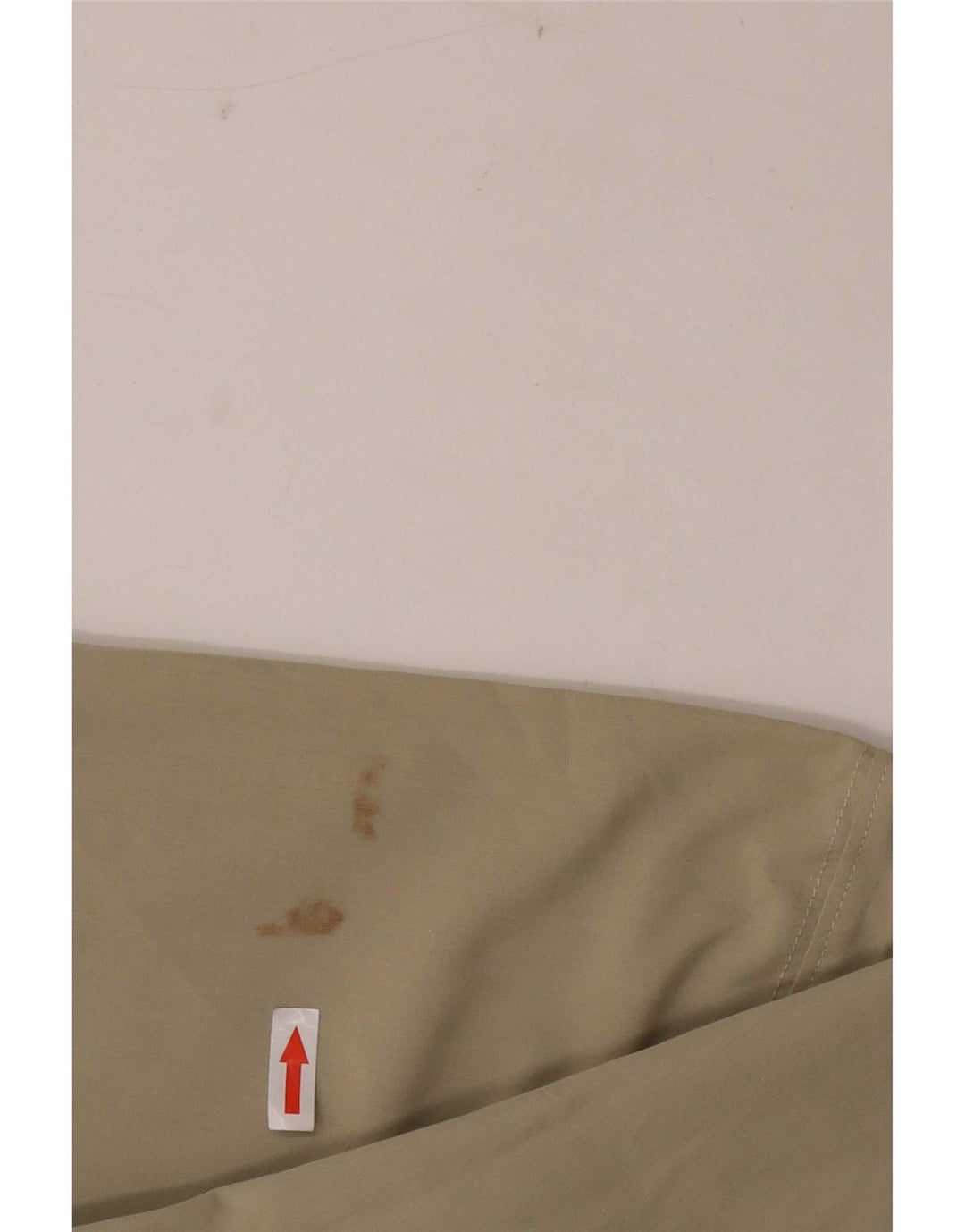 Adidas Kortærmet Herreskjorte UK 44/46 Stor Khaki Polyester