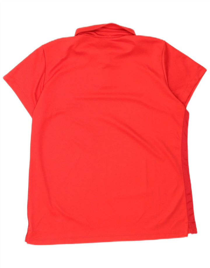 Nike Dame Dri Fit Polo Shirt UK 18 XL Rød