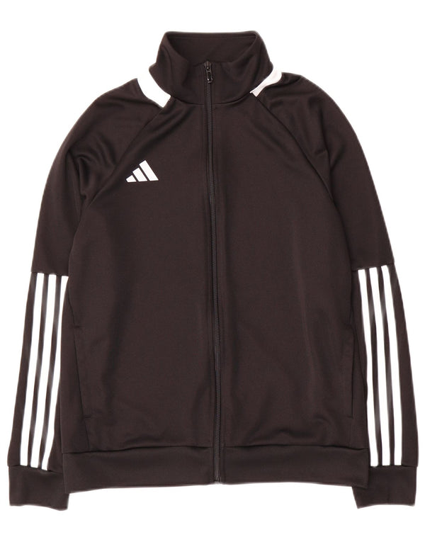 Adidas Boys Aeroready Tracksuit Topjakke 13-14 år Sort Colourblock