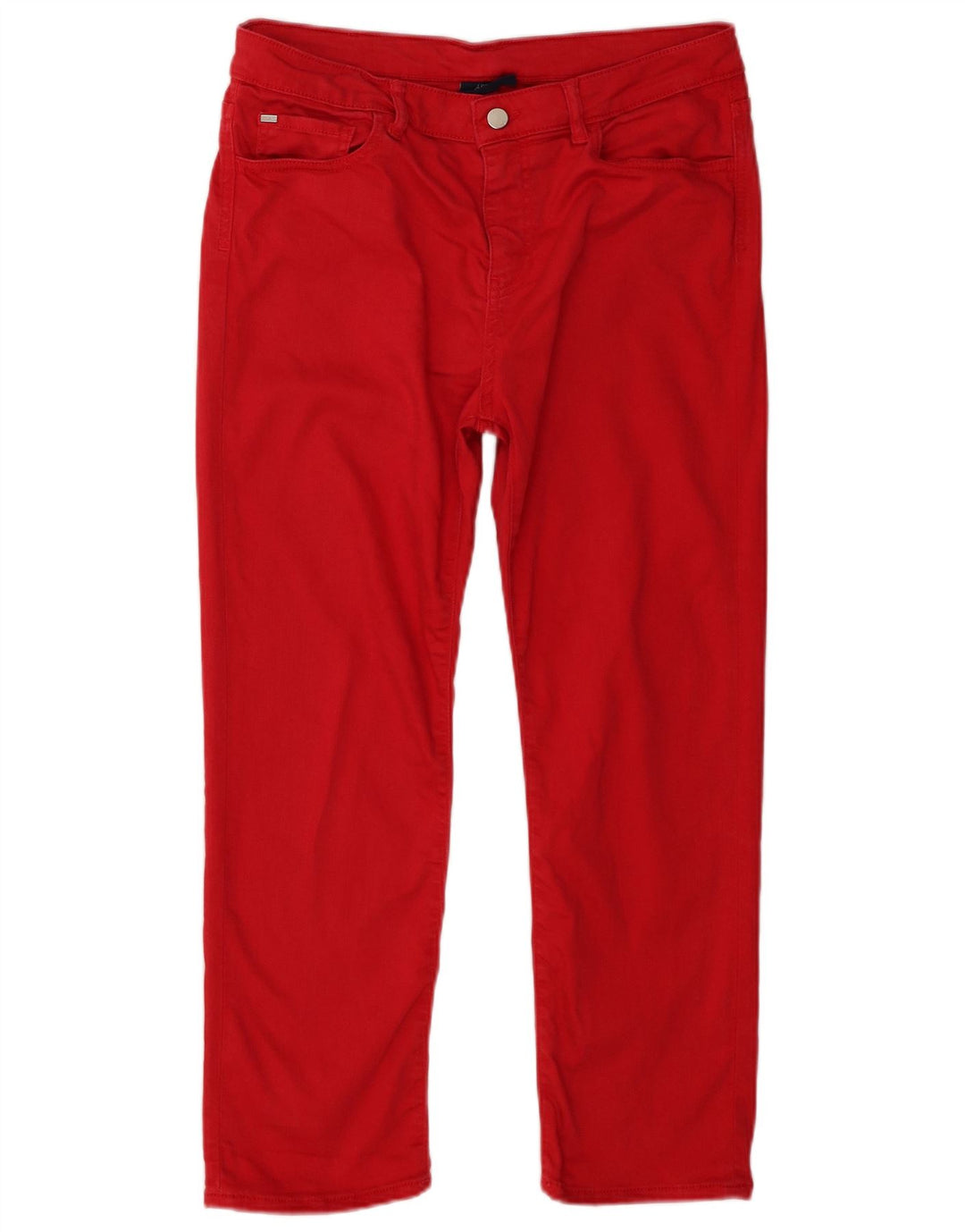 Armani Dame Slim Jeans W29 L25 Rød Lyocell