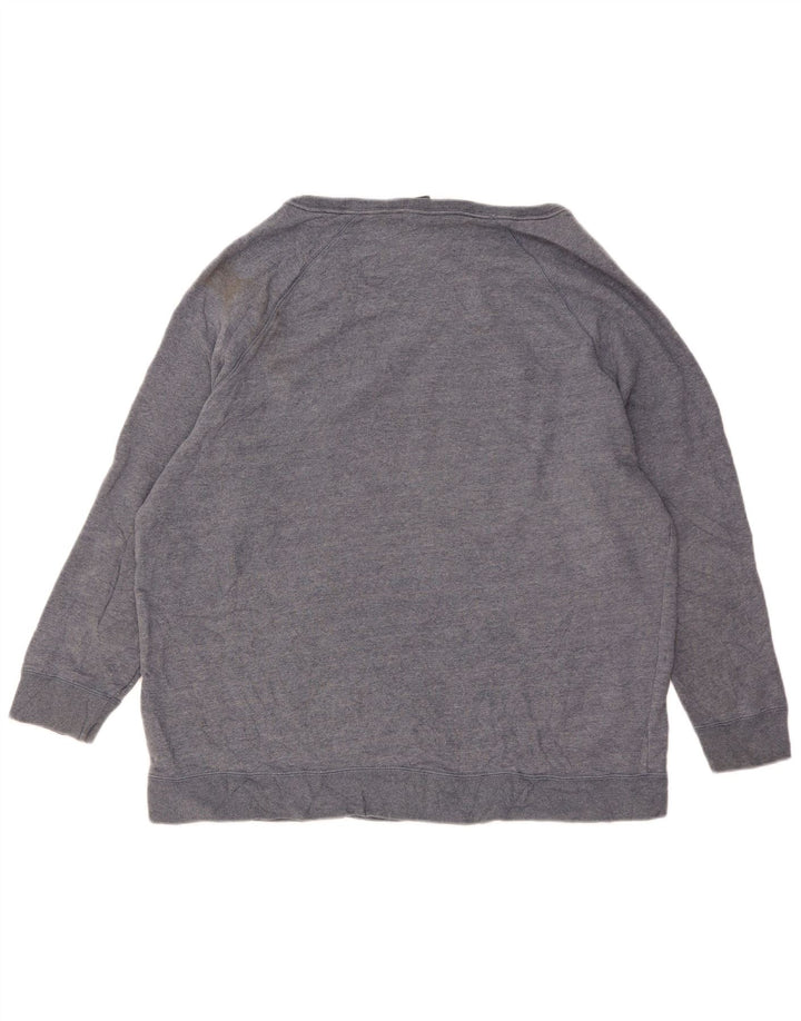 Nike grafisk sweatshirt til mænd XL Grå bomuld